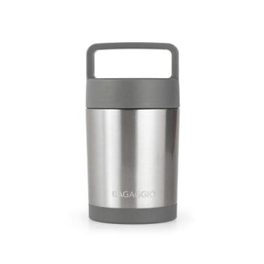 Imagem de Pote Térmico 500ML com Alça Prata - Bagaggio, U
