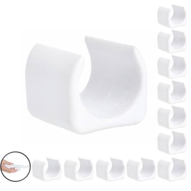 Imagem de Kit 12 Peças Proteção Para Pés Cadeiras 19mm Branco - 2308 Mor