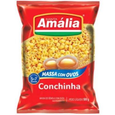 Imagem de Macarrão Santa Amália 500g Com Ovos Conchinha - Santa Amalia