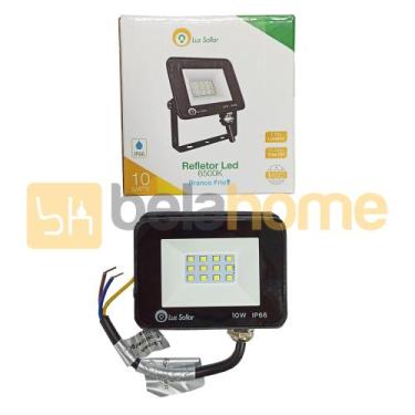 Imagem de Refletor Holofote 10w Led Smd 6000k Branco Frio Bivolt - Luz Sollar