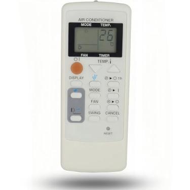 Imagem de Controle remoto de substituição universal compatível com ar condicionado Sharp CV-2P10SC CV-2P10SX CV-P12PX CRMC-A775JBEZ CV-P10RC CRMC-A705JBEZ