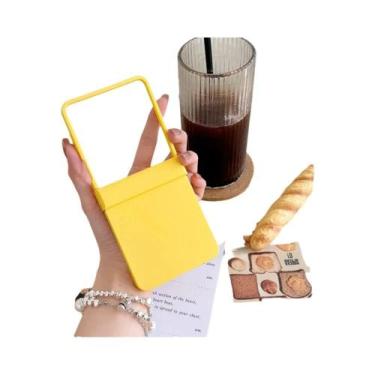 Imagem de Capa De Telefone Macaron De Cor Sólida Para Samsung Galaxy Z Flip 7 6 