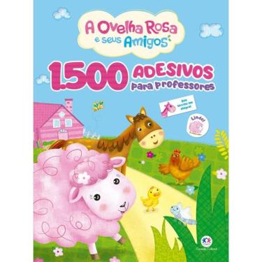 Imagem de 1500 adesivos para professores - A ovelha rosa e seus amigos