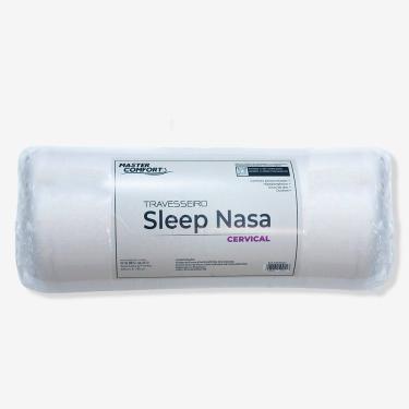 Imagem de Travesseiro Rolinho Cervical Sleep Nasa 50x70Master Comfort