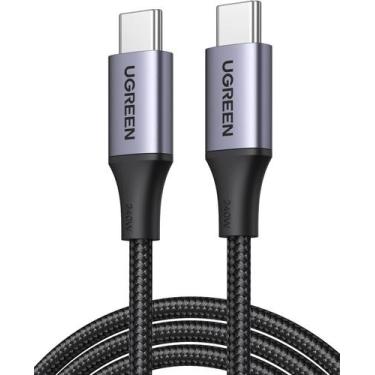 Imagem de Cabo Rápido 240W 5A 48V Usb C Type C Suporta Pd 3.1 65W 100W - Ugreen