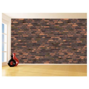 Imagem de Papel De Parede 3D Tijolo Sala Tijolinho Vista 3,5M Xbr16