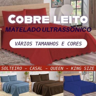Imagem de Cobertor Cobre Leito Avulso Slim Liso - Solteiro / Casal / Queen / Kin