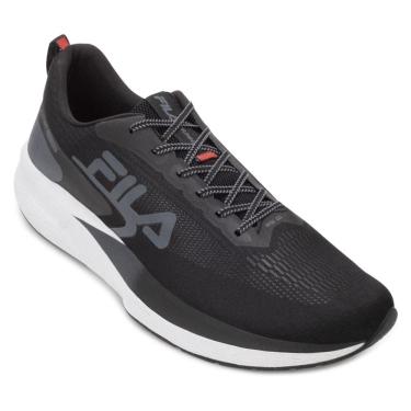 Imagem de Tenis Fila Racer Fastpace Masculino, Black/Graphite/Asphalt, 45