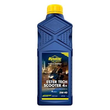 Imagem de Óleo 100% Sintético Moto 5w40 Motor 4 Tempos Putoline Ester Tech Syntec 4+ 1 Litro