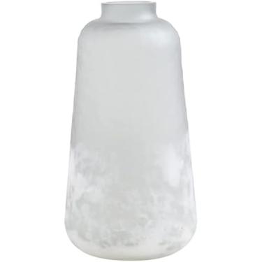 Imagem de CYYHGD Vasos de vidro, modernos e minimalistas, criativos, vasos de flores secas, garrafas para decoração de casa, centro de mesa, chá de panela, casamento (uma cor 18 x 35 cm) (uma cor 17 * 30 cm)