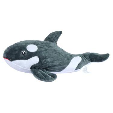 Imagem de Pelúcia Tubarão Baleia Golfinho Plush Realista Decoração Mar - Fizzy, 