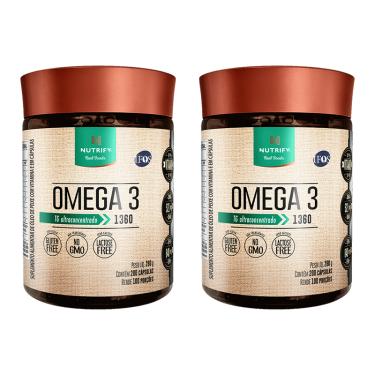 Imagem de Kit 2X: Ômega 3 TG Ultraconcentrado Nutrify 200 Cápsulas