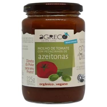 Imagem de Kit 3X: Molho de Tomate com Azeitona Orgânico Agreco 325g
