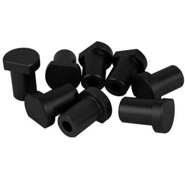 Imagem de AN 8 peças braçadeira de bancada de liga de alumínio de 19 mm batente de furo para mesa de marcenaria multifuncional MFT acessórios de carpintaria para bancada de 3/4 polegadas com furo de cachorro