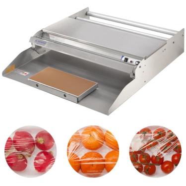 Imagem de Embaladora de Filme PVC 50cm Inox Aplicador Para Alimentos Embalafil Standard R. Baião