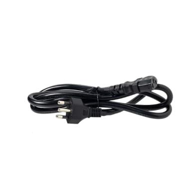 Imagem de Cirilo Cabos: Cabo de Força Tripolar 20A com Bitola 2,50mm² (1,5m) | Plug 14136 Macho x IEC C14 Fêmea | Certificado pelo Inmetro | Ideal para Equipamentos Potentes e Ambientes Profissionais