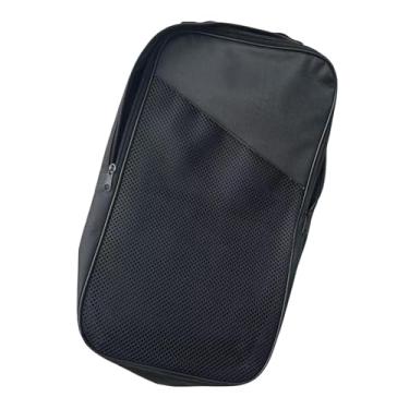 Imagem de oshhni Bolsa de Pickleball, Bolsa de Raquete de Pickleball com Fecho de Zíper, Bolsas para Raquetes de Tênis de Mesa para Esportes de Viagem, Preto