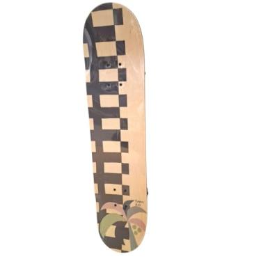 Imagem de Farm Rio Skate Recanto dos Coqueiros, Madeira e Alumínio, Design Artístico, Rodas em PU, Suporta até 100kg, Para Maiores de 6 Anos