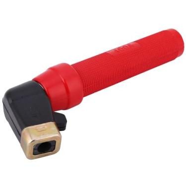 Imagem de Eacam Haste de Suporte de Eletrodo de Soldagem 400-500A, Troca Rápida e Fácil Universal, Material de Cobre Puro, Alta Condutividade, Fácil de Usar, para Aplicações Pesadas