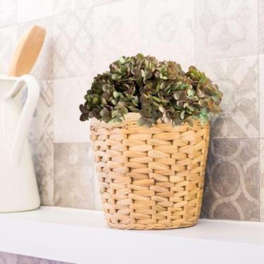 Imagem de 15 buques flor artificial mini hortênsia uso interno preço atacado arr