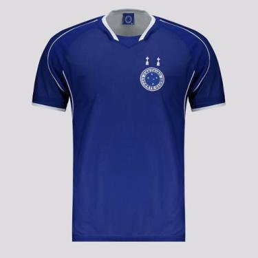 Imagem de Camisa Cruzeiro Retrô 2003 Azul - OLDONI, GG