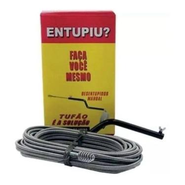 Imagem de Desentupidor Tufão De Canos Mola Rotativa 5Mts