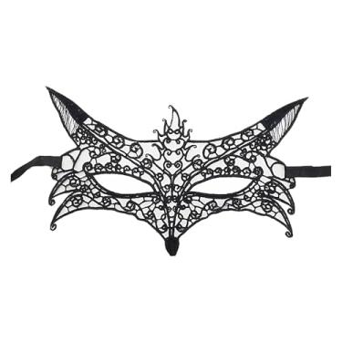 Imagem de Wobity Masquerade Mask for Women Lace Masks Girls Ladies Venetian Masquerade Party Halloween Carnival Mardi Gras Prom Ball Costume Accessories