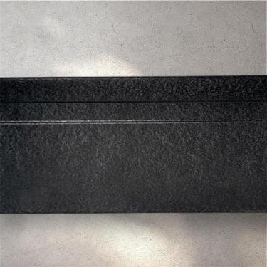 Imagem de Kit Rodapé de Poliestireno Frisado 5 Barras de 10cm x 240cm Rende 12 M