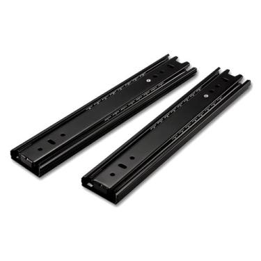 Imagem de 2 (1 Par) Corrediças Trilho Telescópico 45cm Gaveta Móvel - Facil Nego