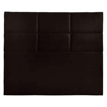 Imagem de Cabeceira Milena 160cm Estofada Em Material Sintético Speciale Home Marrom