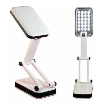 Imagem de Luminária De Led Dobrável Retrátil Recarregável P/ Mesa Escr