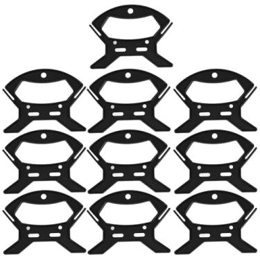 Imagem de Operitacx Enrolador de cabos de 10 peças, carretel de armazenamento durável para organizar cabos de extensão, organizador de linha de cabos removível para luzes de cordas, linhas de pesca, cordas e