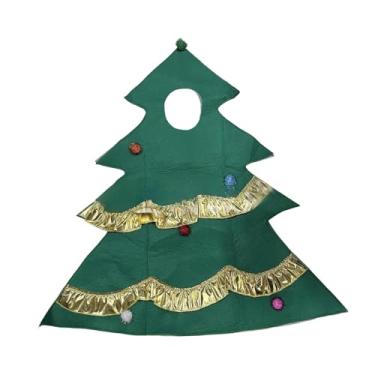 Imagem de KiBcsLic Fantasia infantil de árvore de Natal, roupa fofa para crianças usarem em festas à fantasia, M
