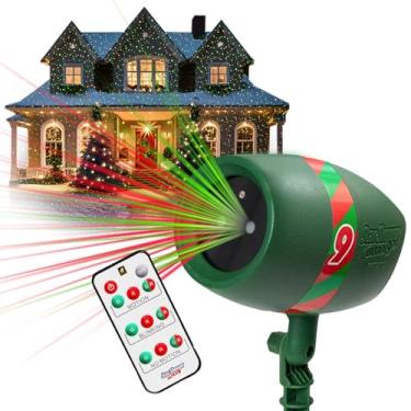 Imagem de Star Shower Ultra 9 Show de luz a laser ao ar livre com controle remoto, como visto na TV, novos 9 padrões exclusivos, chuveiros domésticos com milhares de luzes, 3 combinações de cores, movimento ou