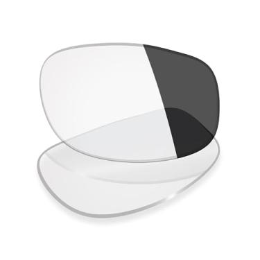 Imagem de Mryok Lentes de substituição UV400 para óculos de sol Maui Jim Longboard MJ222 61 mm, HD Polarized, proteção UV, resistente a impactos e ajuste perfeito - Adapte cinza fotocromático