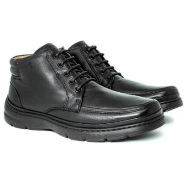 Imagem de Bota Sapato Anatomic Gel Light Ultraleve Couro Conforto 3860-Masculino