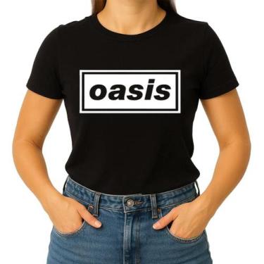 Imagem de Camiseta Camisa Blusa Feminina Masculina Unissex 100% Algodão Banda de