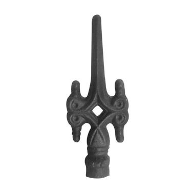 Imagem de Ponteira Ponta de Lança Ferro N10 Grade Portão Muro 7x19cm