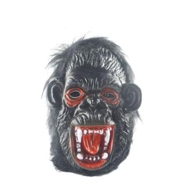 Imagem de Máscara de cosplay Black Gorilla Full Face Head Cover Monkey - yiweisa