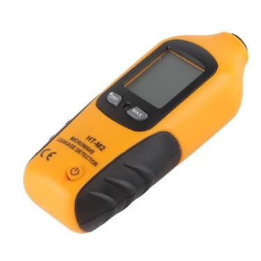 Imagem de YWBL-WH Detector de Vazamento de Microondas, Display LCD Digital, Testador de Medidor de Alta Radiação 2450 MHz, Calibração Modelo Amarelo HT-M2, 0-9,99mW/cm2, Ferramenta Prática e Confiável Com
