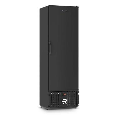 Imagem de Expositor Vertical Congelados Refrimate 400 Litros Porta Sólida Preto 220V VCCO400PSEB