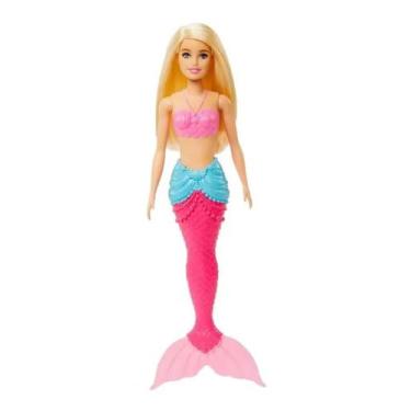 Imagem de Barbie Sereia Dreamtopia Boneca com Cauda - Mattel, Rosa
