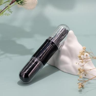 Imagem de Pincéis de maquiagem, contorno, escultor, base, pincel de mistura de pó, ferramenta de corretivo, conjunto de sombras, modelador de rosto, aplicador, ferramenta de delineador, ferramenta de delineador