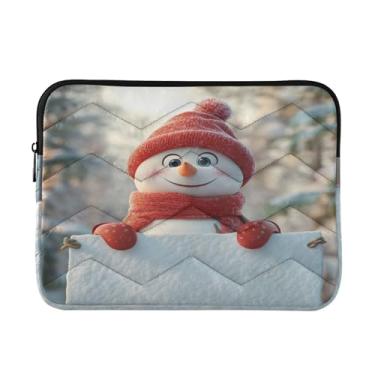 Imagem de Coikll Capa protetora para laptop boneco de neve à prova de choque para notebook de 13 a 14 polegadas