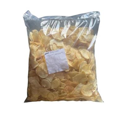 Imagem de Batata Chips Lisa A Granel 1kg Fatiada Original Crocante - Ribsnack