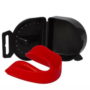 Imagem de Protetor Bucal Simples Moldável C/ Estojo P/ Muay Thai, Boxe, Mma-Unissex