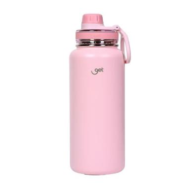 Imagem de Garrafa Térmica Inox Get Trity 1000ml Rosé com tampa