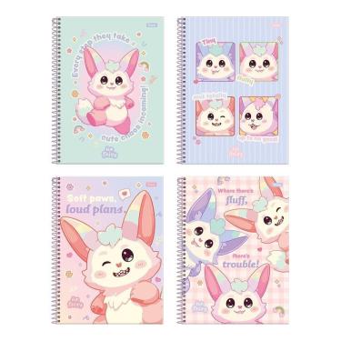 Imagem de Caderno Espiral Universitario Capa Dura 10M Foroni Funfinity 4X160fls