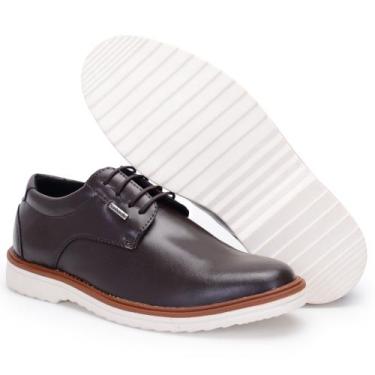 Imagem de Sapato Social Masculino Derby Italiano Confortável Estilo Clássico Ele