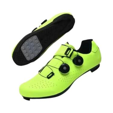 Imagem de Tênis De Ciclismo Profissional Masculino Tamanho Grande 47 Para Mounta